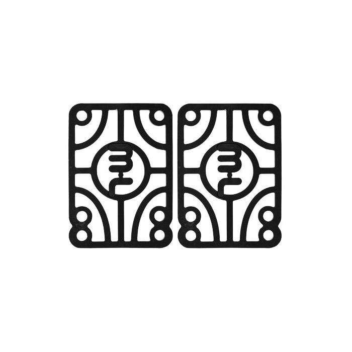 Mini Logo pads 0.25 Jeu de 2 (6.35mm) hard