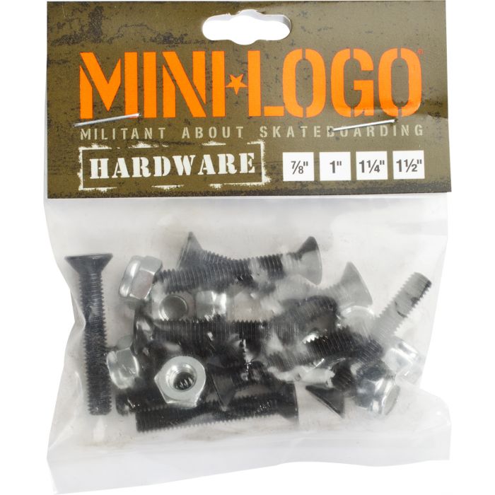 Mini Logo visses (jeu de 8) Cruciforme 1.5 Mini Logo visses (jeu de 8) Cruciforme 1.5