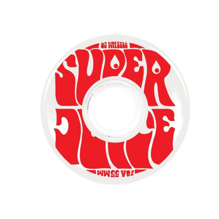 OJ Wheels Roues (jeu de 4) 55mm 78A Mini Super Juice White