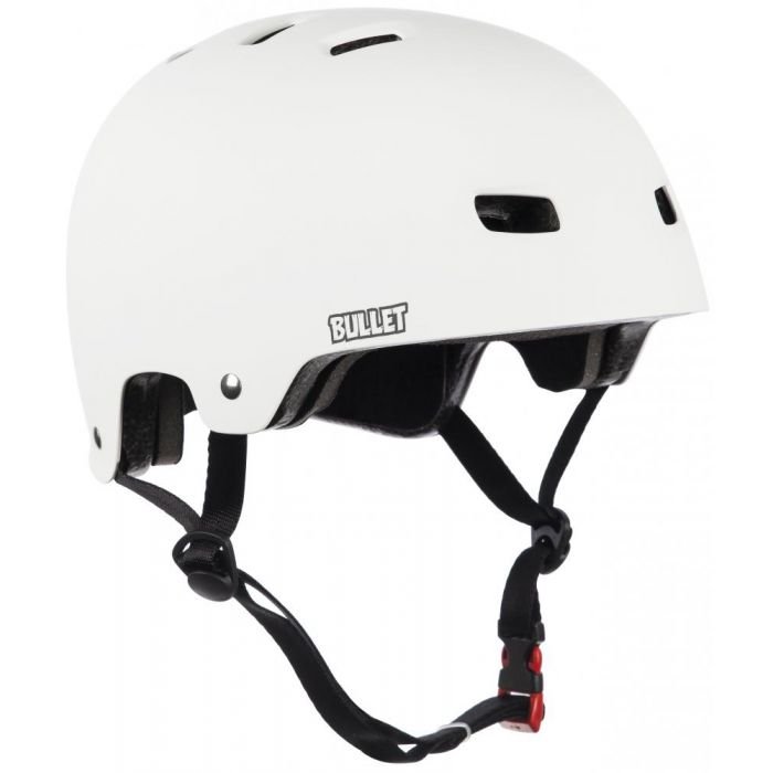Bullet casque matt whiteh25