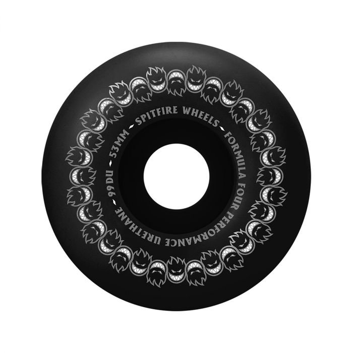 Spitfire Formula 4 53MM 99D Repeaters Classic roues de skateboard (jeu de 4) Spitfire Formula 4 53MM 99D Repeaters Classic roues de skateboard (jeu de 4)