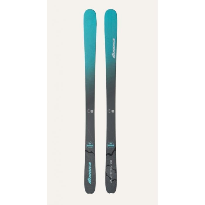 Nordica Unlimited 88 flat Ski femme 2025