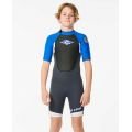 RIP CURL Omega Back Zip 2mm Shorty Néoprène Manches Longues pour enfant RIP CURL Omega Back Zip 2mm Shorty Néoprène Manches Longues pour enfant