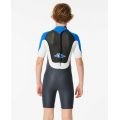 RIP CURL Omega Back Zip 2mm Shorty Néoprène Manches Longues pour enfant RIP CURL Omega Back Zip 2mm Shorty Néoprène Manches Longues pour enfant