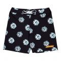 Santa cruz flaming strip dice boardshort 2025