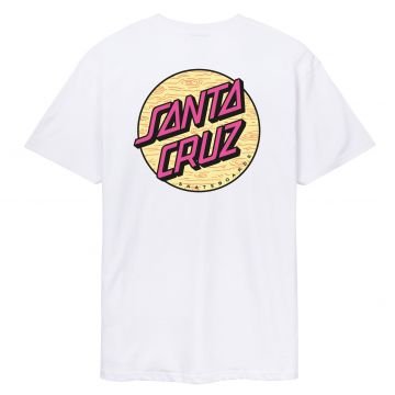 Santa cruz wagon dot chest t-shirt 2025
