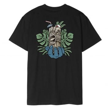 Santa cruz tiki hand strip t-shirt 2025