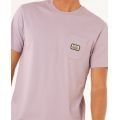 RIP CURL Surf Paradise Badge Update T-shirt à manches courtes homme