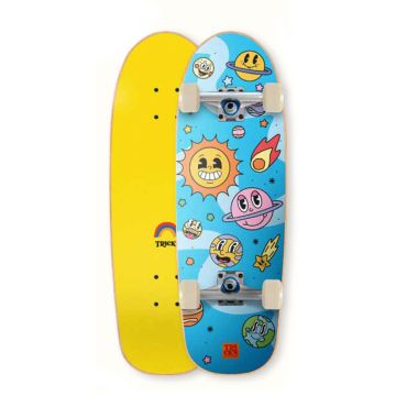 Tricks Cosmic 8.25 x 25.75 Skateboard complet pour enfant
