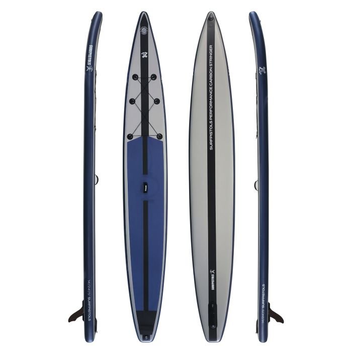 Surf pistols stand up paddle ocean race 14'