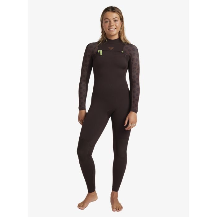 Roxy 3/2 Elite XSP G Combinaison Intégrale De Surf Zip Poitrine Pour Femme Roxy 3/2 Elite XSP G Combinaison Intégrale De Surf Zip Poitrine Pour Femme