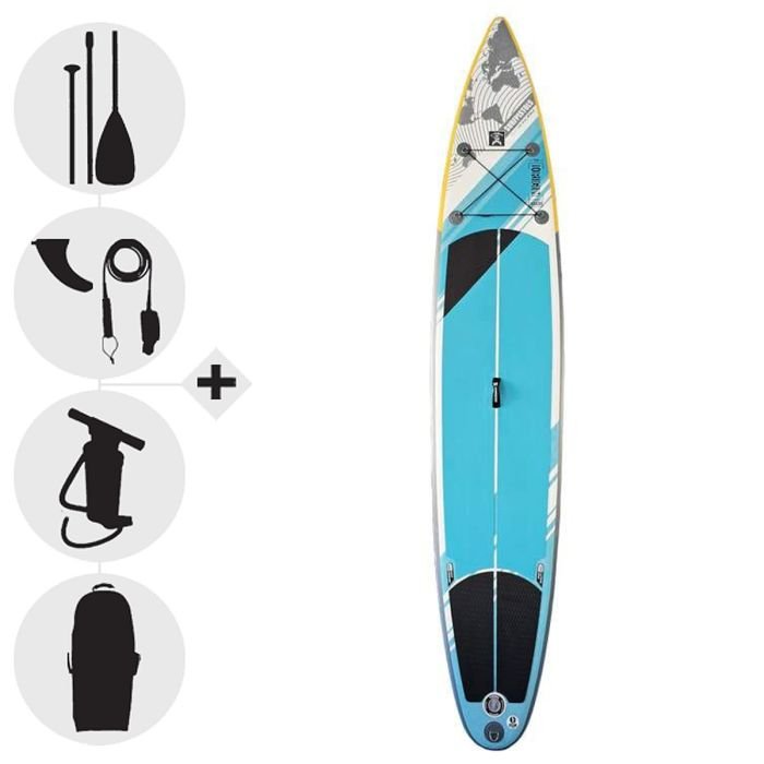 SURF PISTOLS Caraibe 12.6 Pack stand up paddle gonflable SURF PISTOLS Caraibe 12.6 Pack stand up paddle gonflable