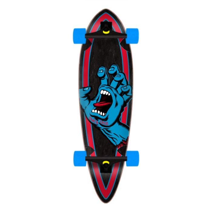 Santa Cruz Screaming Hand 9.20 x 33 Pintail Skateboard longboard copmplet