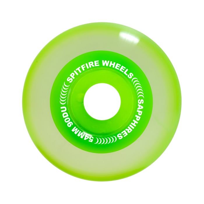 Spitfire roues 54mm sapphire 90d2025 NEON GREEN Spitfire roues 54mm sapphire 90d2025 NEON GREEN