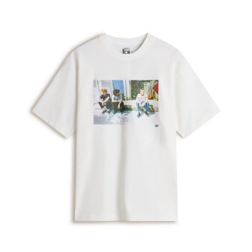 Vans skate atiba haze curb Mens t-shirts h26