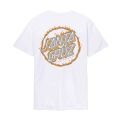 Santa Cruz Burnt Opus Oversized White t-shirt à manches courtes homme Santa Cruz Burnt Opus Oversized White t-shirt à manches courtes homme