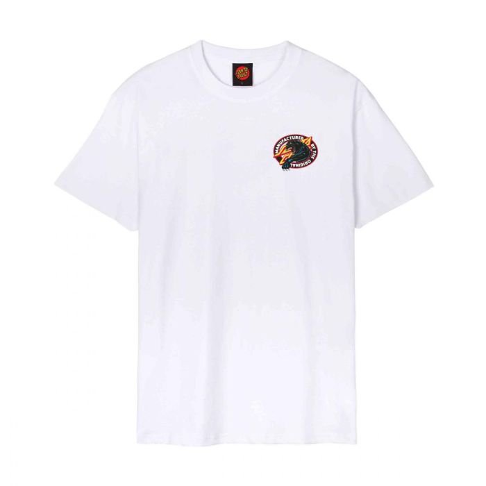 Santa Cruz Natas SC Panther White t-shirt à manches courtes homme Santa Cruz Natas SC Panther White t-shirt à manches courtes homme