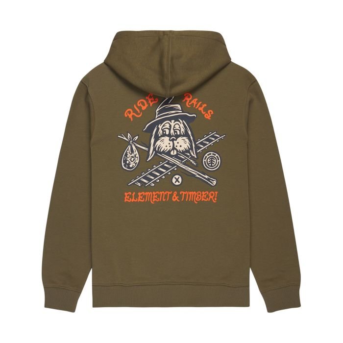 ELEMENT Timber Hobos Sweatshirt à capuche homme ELEMENT Timber Hobos Sweatshirt à capuche homme