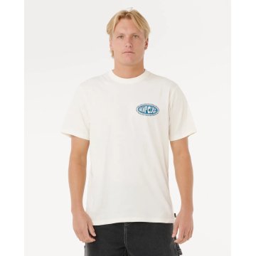 RIP CURL Raw&nbsp;Energy&nbsp;De Oval&nbsp;tshirt manches courtes homme