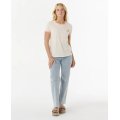 RIP CURL Swell Lines Ringer tshirt manches courtes femme RIP CURL Swell Lines Ringer tshirt manches courtes femme