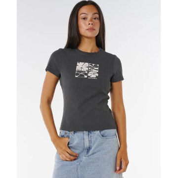 RIP CURL&nbsp;Oceanic&nbsp;Fitted&nbsp;tshirt manches courtes femme&nbsp;&nbsp;