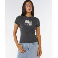 RIP CURL&nbsp;Oceanic&nbsp;Fitted&nbsp;tshirt manches courtes femme&nbsp;&nbsp;