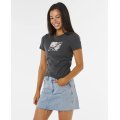 RIP CURL&nbsp;Oceanic&nbsp;Fitted&nbsp;tshirt manches courtes femme&nbsp;&nbsp;