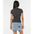 RIP CURL&nbsp;Oceanic&nbsp;Fitted&nbsp;tshirt manches courtes femme&nbsp;&nbsp;