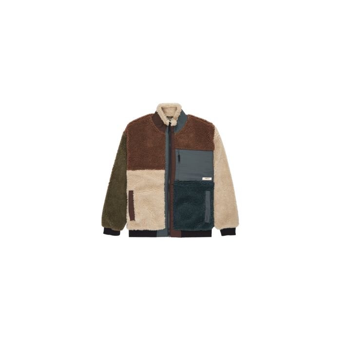 ELEMENT Oak Sherpa polaire à zip homme