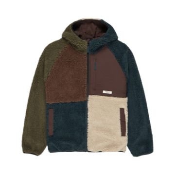 ELEMENT Wolfe Sherpa polaire à zip et capuche homme