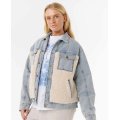 RIP CURL Cruisin Sherpa Denim Jacket veste femme RIP CURL Cruisin Sherpa Denim Jacket veste femme