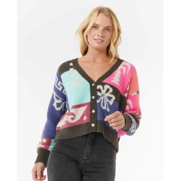 RIP CURL&nbsp;keepsakes Jacquard Cardigan top femme