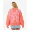 RIP CURL&nbsp;Hibiscus Heat&nbsp;Jacquard Crew&nbsp;pull femme&nbsp;