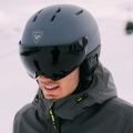 ROSSIGNOL&nbsp;Fit Visor&nbsp;Impacts Photo Grey&nbsp;casque de ski&nbsp;