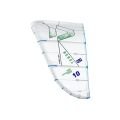 Duotone rebel sls concept blue Aile de kite 2026