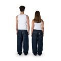 HOMEBOY X-Tra Monster Denim Indigo pantalon baggy unisexe HOMEBOY X-Tra Monster Denim Indigo pantalon baggy unisexe