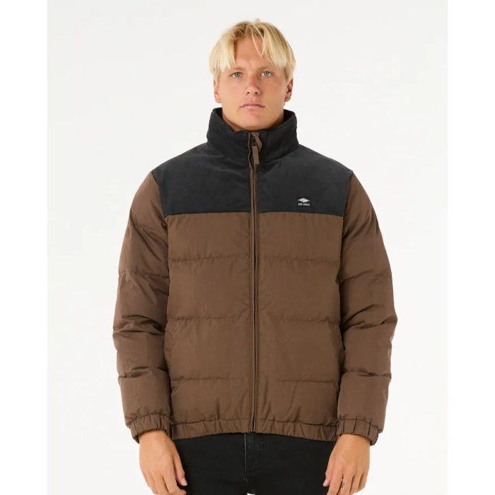 RIP CURL Fade Out Cord Puffer veste homme RIP CURL Fade Out Cord Puffer veste homme