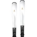 Atomic Cloud C8 + fixations M 10 GW White/Light Sand 2026 pack skis complets pour femme
