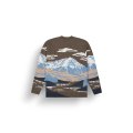 Picture Gibow Knit Sweater Pullover en maille jacquard pour homme