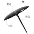 AFS Pure 600 Front Wing Aile avant monobloc de foil