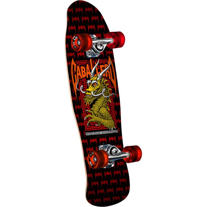 POWEL PERALTA Cab Dragon Mini Black Red 8.00 x 29.5 Cruiser complet