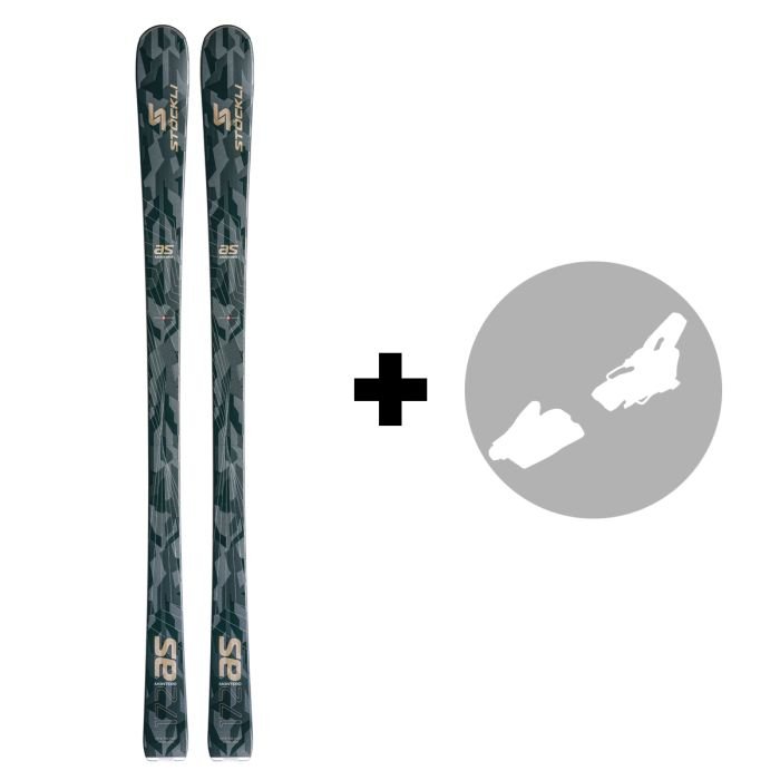 Stöckli Montero AS D20 + Strive 13D Bronze D90 paire de skis homme + fixations Stöckli Montero AS D20 + Strive 13D Bronze D90 paire de skis homme + fixations