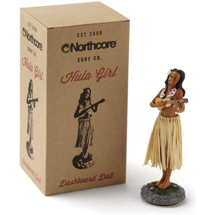 NORTHCORE Hawaiian Hula Dashboard Girl Figurine de tableau de bord