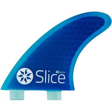 NORTHCORE Slice Ultra Light Hex Core - S3 Blue ailerons de surf