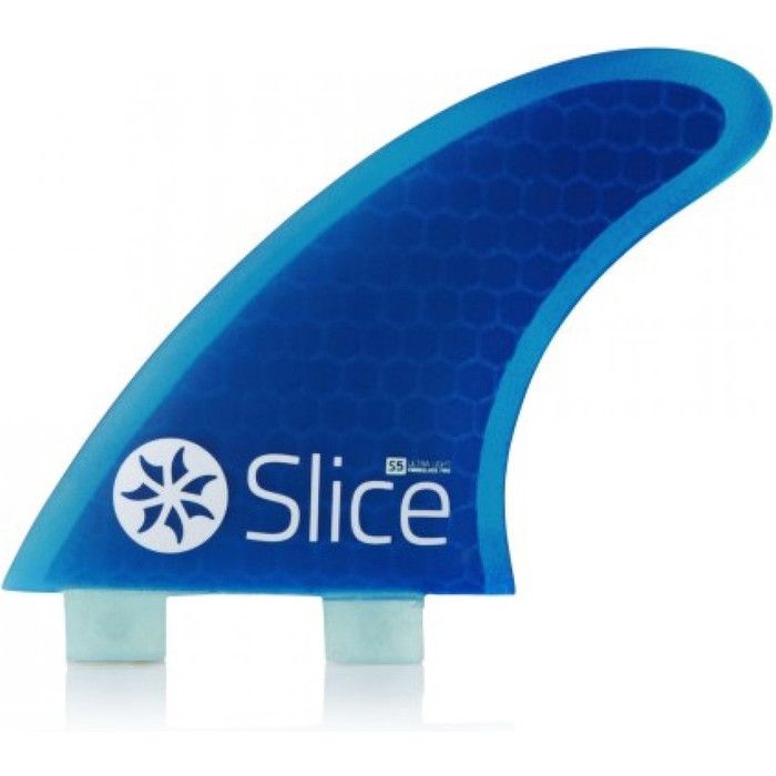 NORTHCORE Slice Ultra Light Hex Core - S7 Blue ailerons de surf