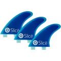 NORTHCORE Slice Ultra Light Hex Core - S7 Blue ailerons de surf