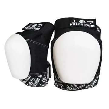 187 Killer Pads Pro Knee black/white Genouillères adulte
