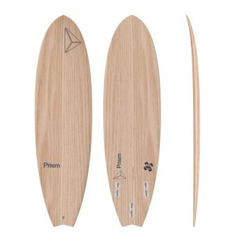 PRISM SURFBOARDS Fish 6.4 Paulownia OriginalSeries FCS 2 Planche de surf