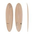 PRISM SURFBOARDS Mid Length 6.8 Paulownia Original Series FCS 2 Planche de surf
