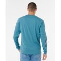 RIP CURL Fade Out Icon T-shirt Manches Longues